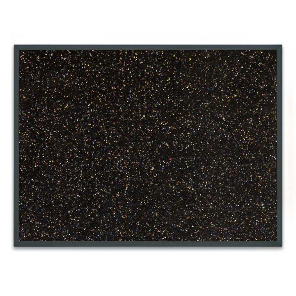 Sliding Door Indoor Enclosed Corkboard, 9